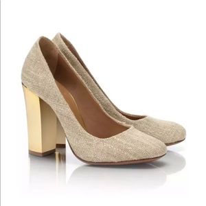 Tory Burch Burlap Madison Pump